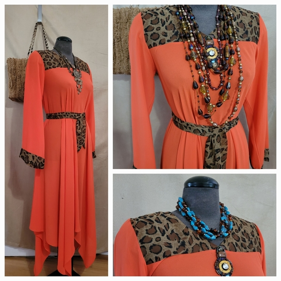 Summer maxi dress / M - Picture 1 of 6